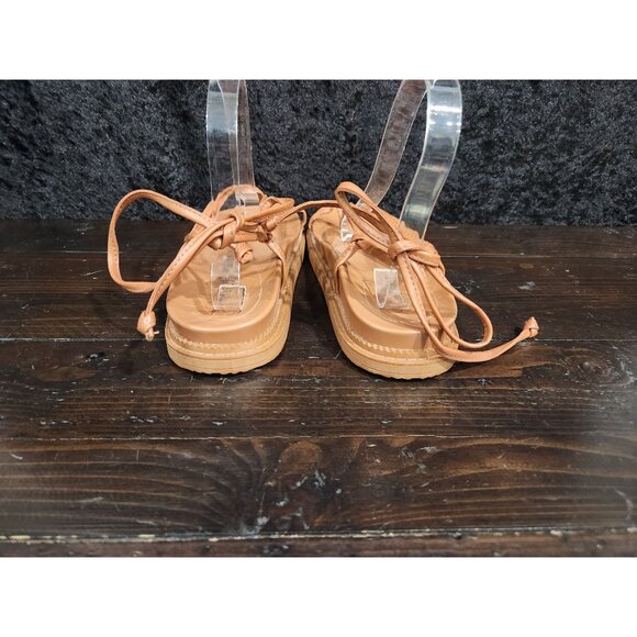 NEW Nine West Sarest 3 Brown Open Toe Strappy Sandal/Sz. 7M - Picture 6 of 9